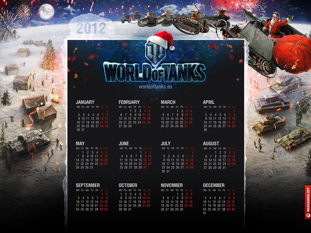 Kalendář hry World of Tanks 3
