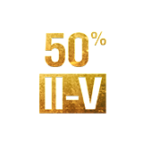50% discount on Premium vehicles, Tier II - V