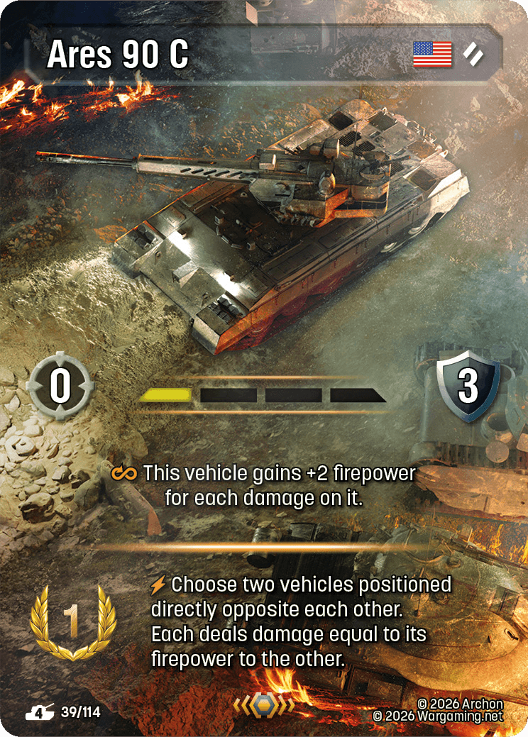 Controcarro 1 Mk. 2 trading card