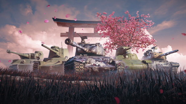 Cesta válečníka: Vypusťte se speciálními balíčky sílu japonských tanků ...