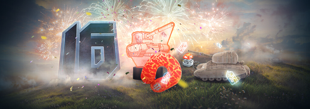Celebrate 16 Years With Special Merch Discounts!