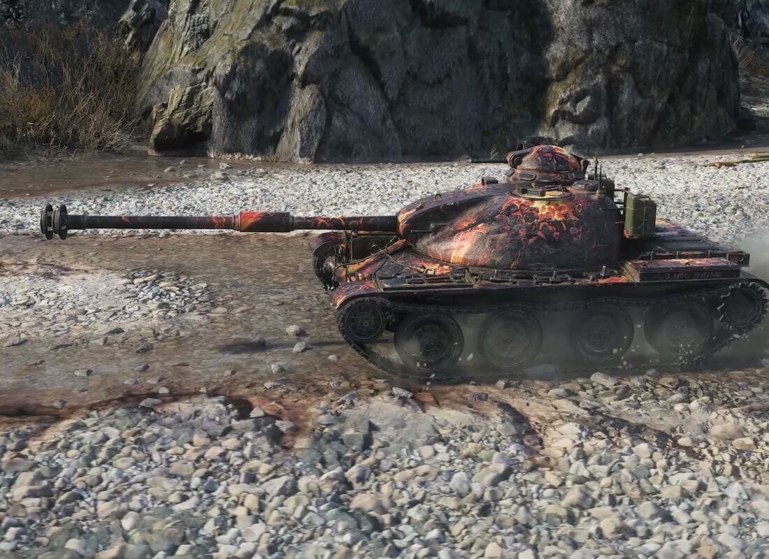 ASTRON Rex 105 mm in the Forged in Flame 2D style