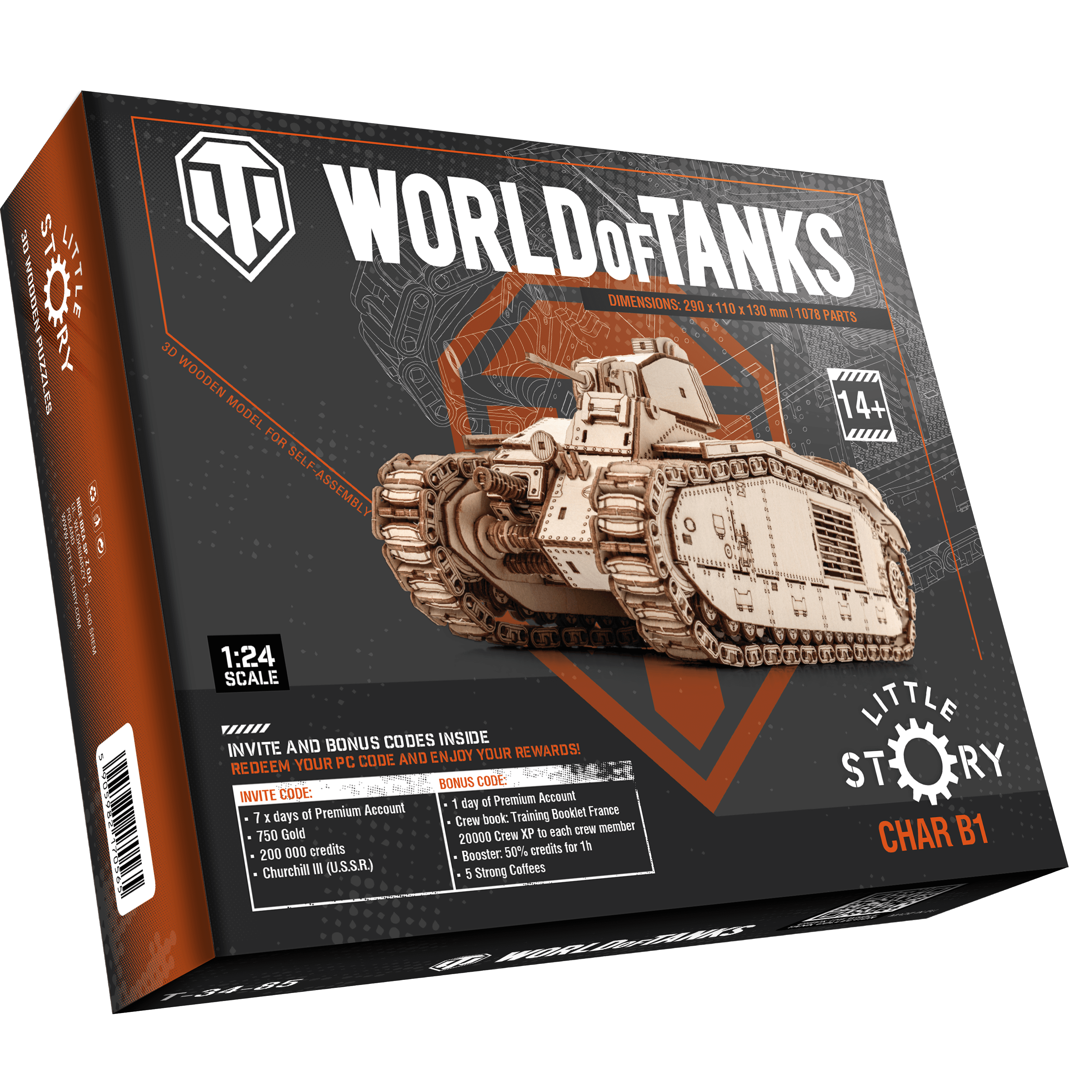 Build and Battle: New Wooden Tanks with Bonus Codes! | Merchandise