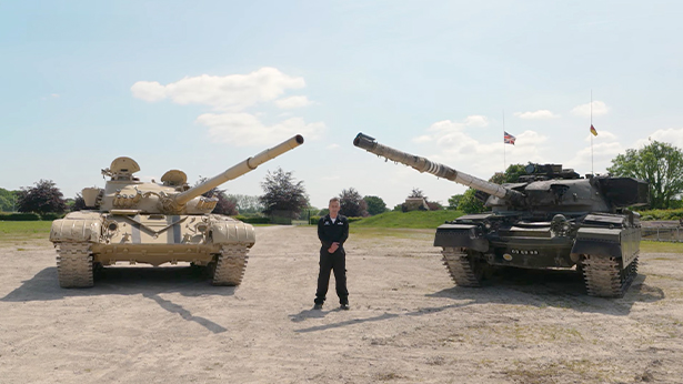 Le Chieftain contre le T-72 : légendes de la guerre froide