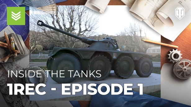 À l'intérieur des chars : le 1er REC de la Légion ...