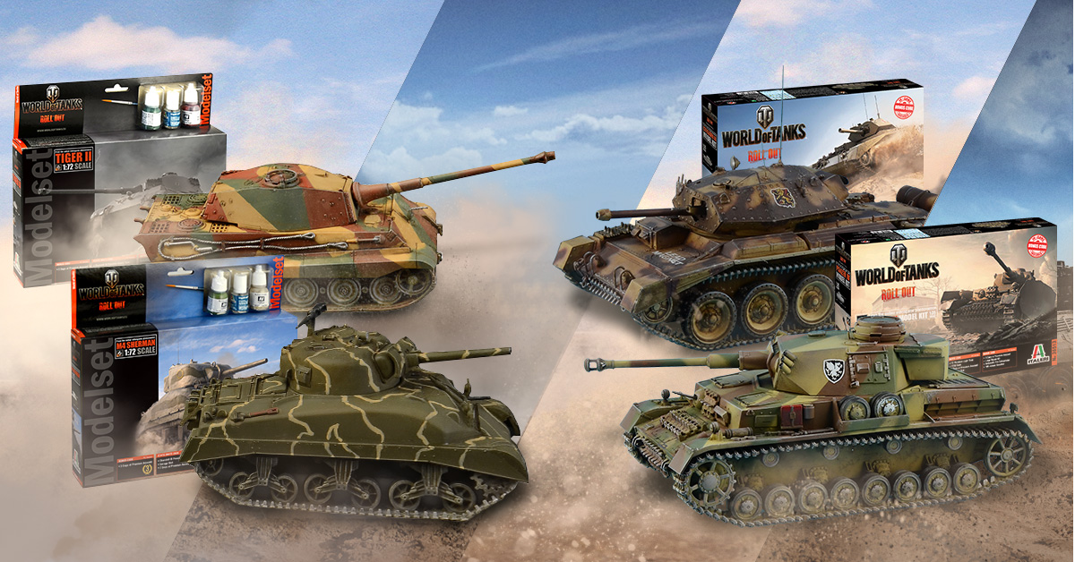 World Of Tanks Par Italeri 4 Nouvelles Maquettes De Char Actualites Generales World Of Tanks