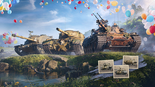 Fêtez le 13 chanceux : offres d'anniversaire de World of Tanks