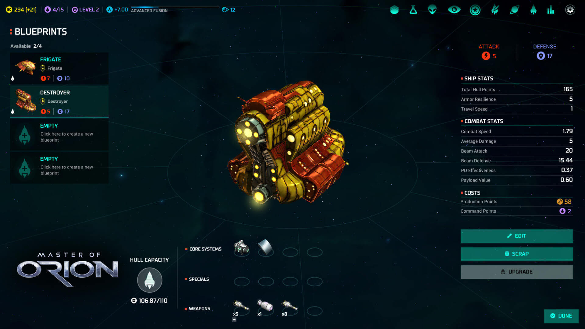 Master of Orion - jogo de estratégia espacial baseada em turnos para PC  publicado pela Wargaming.net