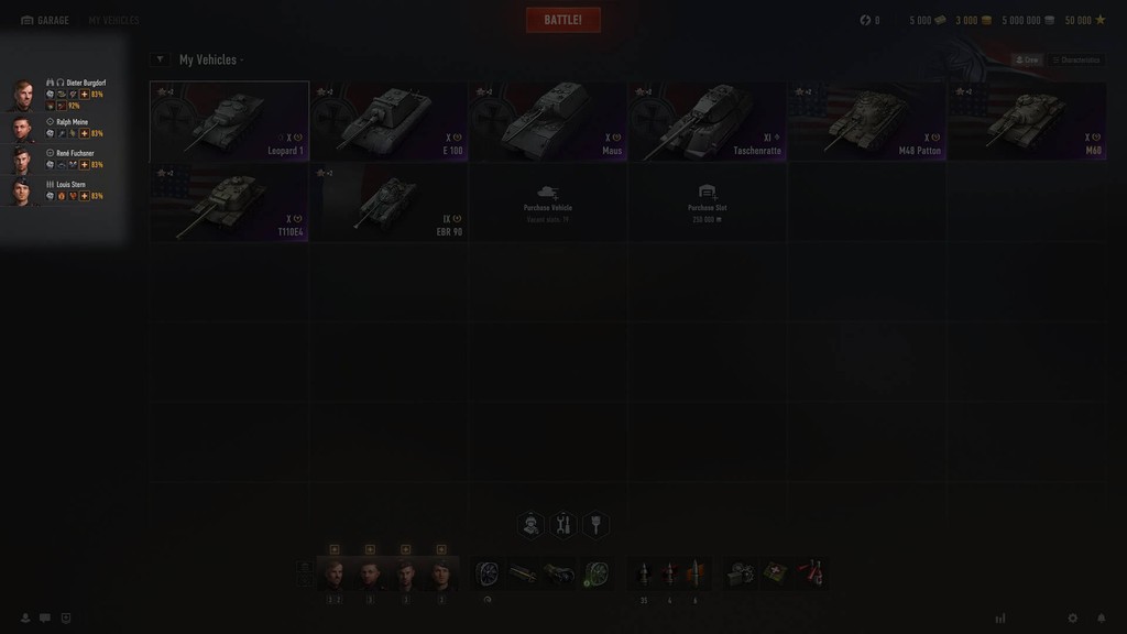 Wyświetlanie załogi