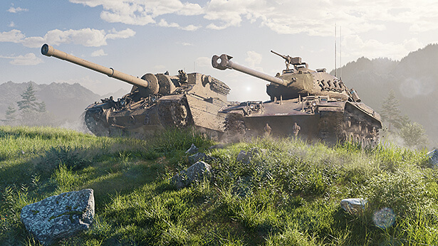 Turtle Mk. I et leKpz M 41 90 mm : une défense ...