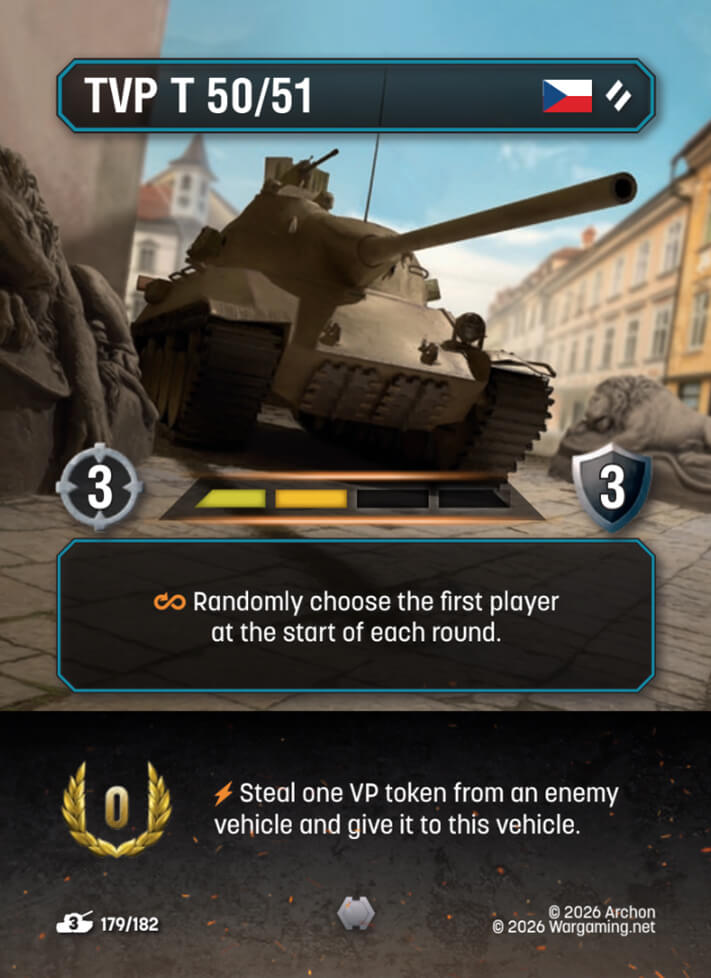TVP T 50/51 trading card