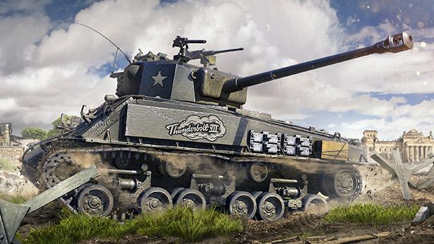 Le M4A3E8 Thunderbolt VII est très très effrayant